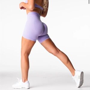 NVGTN Light Purple Athletic Shorts